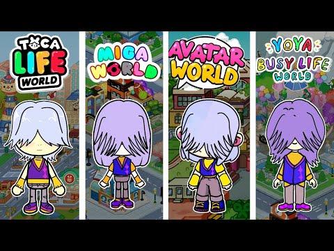 Видео: MYSTERY SAJA из SAJA BOYS I Toca Boca vs Avatar World vs Yoya World vs Miga World