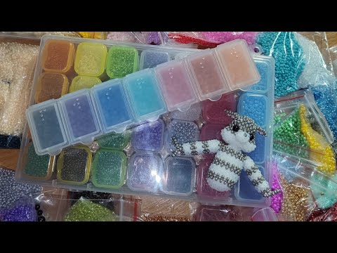 Видео: ❤️‍🔥🌸влог/распаковка бисера/обзор нового бисера/бисеропоетение🌸❤️‍🔥#vlog #бисероплетение #бисер #рек