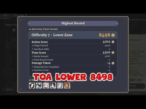 Видео: TOA LOWER 8498 - ГЛОБАЛЬНЫЙ № 1 [МЕЧ КОНВАЛЛАРИИ]