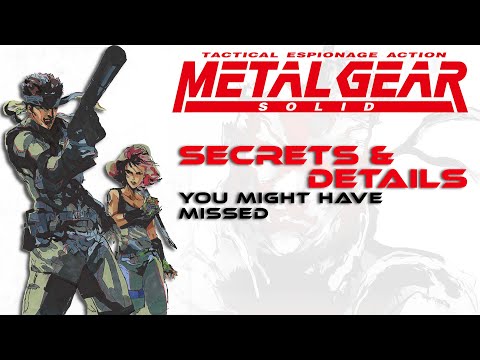 Видео: METAL GEAR SOLID | 19 минут секретов и подробностей, которые вы могли пропустить