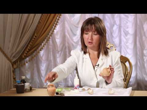 Видео: «Ручная работа». Техника яичное кракле (15.06.2016)