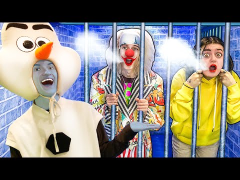 Видео: Нас Посадили в Ледяную Тюрьму!!
