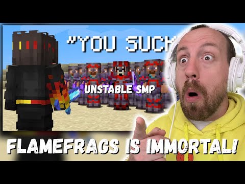 Видео: FLAMEFRAGS БЕССМЕРТЕН!!! Игрок FlameFrags в одиночку против команды Toxic Minecraft (НЕСТАБИЛЬНАЯ...