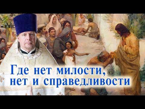 Видео: Где нет милости, нет и справедливости. Проповедь священника Димитрия Лушникова