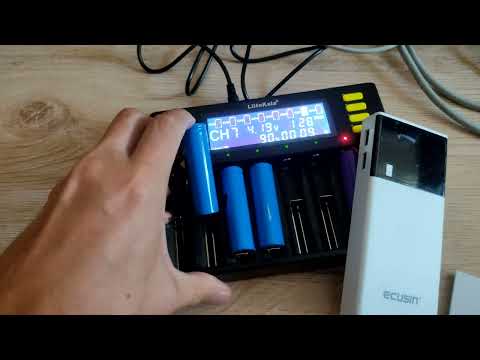 Видео: Повербанк ECUSIN 20 000 мАч  дополнение