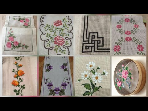 Видео: 100+ потрясающих и элегантных цветочных схем для вышивки крестом || Charsuti Kerhai Ideas For Eve...