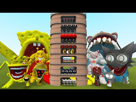 Видео: TALLGRASS LITTLE TO BIG ВСЕ САЙМОН СПРУНКИ ПРОТИВ ВСЕХ СЕМЬЯ ВЕНДА СПРУНКИ ФАЗА 1 - 10 в Garry's ...