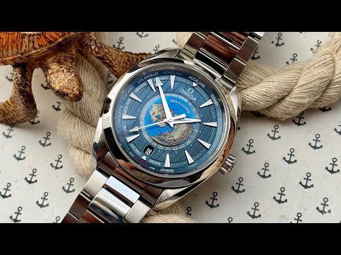 Видео: Обзор часов Omega AQUA TERRA Worldtimer
