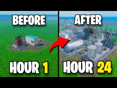 Видео: Я выжил 24 часа в САМОМ СЛОЖНОМ Roblox Tycoon..