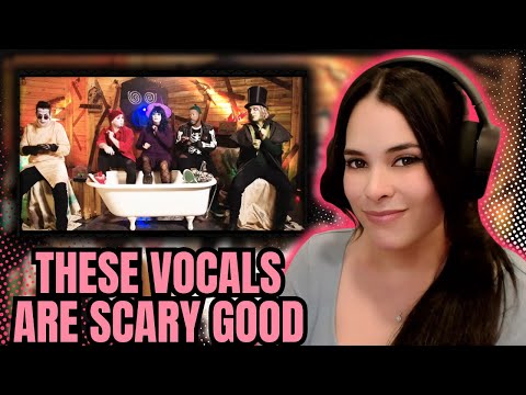 Видео: Реакция VoicePlay на песню Kidnap The Sandy Claws 🎃 Этот кавер A Cappella — настоящий хаос на Хэл...