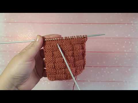 Видео: МК Узор спицами "Плетёнка"