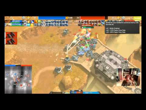 Видео: AirMech  Каст 22 в 2x2 от зрителей №8.