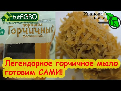 Видео: Вместо SYNERGETIC, Fairy и Sorti - ЛЕГЕНДАРНОЕ ГОРЧИЧНОЕ МЫЛО! Мойте им даже детскую посуду!