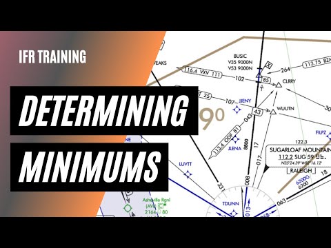 Видео: Объяснение минимальных высот по ППП: OROCA, MEA и MEF (разбор реальных карт)
