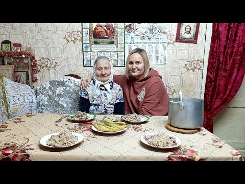 Видео: ГРЕЧА С ГРИБАМИ ОТ БАБУШКИ НАСТИ!!!