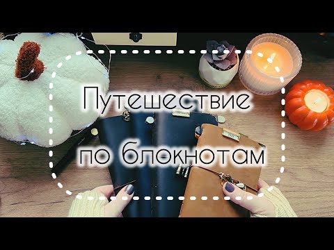 Видео: Путешествие по блокнотам 😌