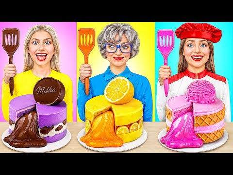 Видео: Кулинарный Челлендж: Я против Бабушки | Вкусные Кухонные Лайфхаки от Candy DO