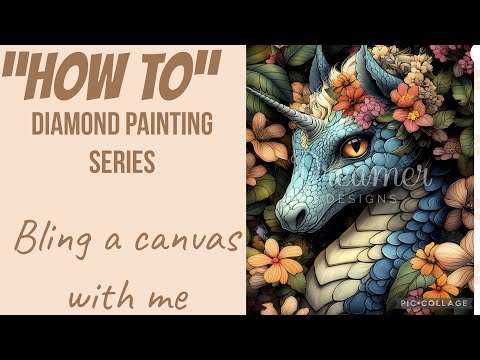 Видео: Алмазная живопись для начинающих: выбор улучшений для Mamba от Dreamer Designs