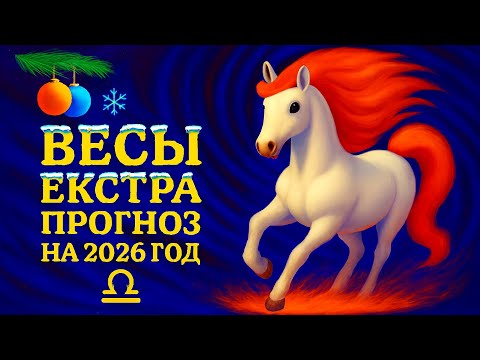 Видео: ВЕСЫ - ТОЧНЫЙ ТАРО ПРОГНОЗ, ГОРОСКОП на 2026 год - ГОДОВОЙ ПРОГНОЗ - ВАЖНЫЕ АКЦЕНТЫ