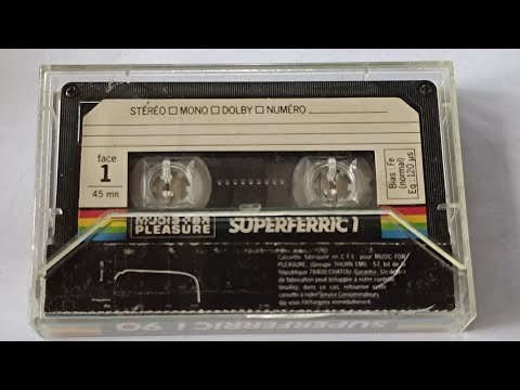Видео: аудиокассета MUSIC FOR PLEASURE. Superferric I 90.