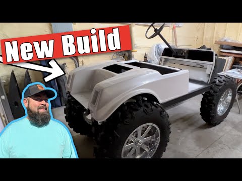 Видео: Club Car DS WLKNTALL 1984 года с 10-дюймовым лифтом на 35-дюймовых колесах | Замена 8-местного го...