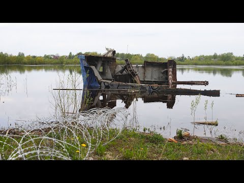 Видео: Подъём Судна из реки Волхов "Спас-Трак 4х4" при содействии  ООО "Альтернативные решения"