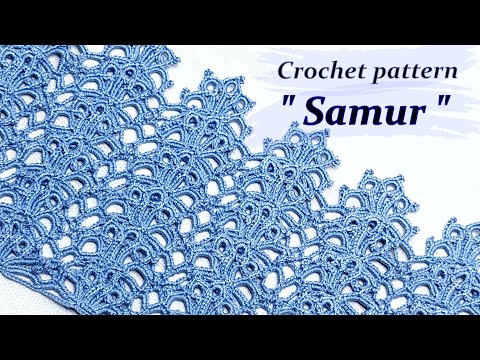 Видео: Шикарный  узор крючком  " Королевская калла "