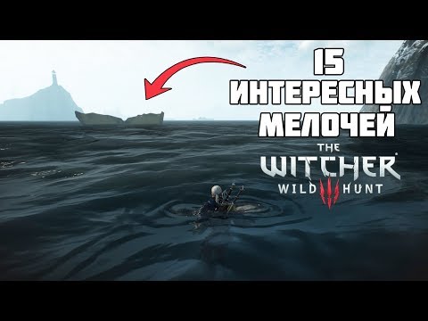 Видео: 15 ИНТЕРЕСНЫХ ДЕТАЛЕЙ И МЕЛОЧЕЙ В The Witcher 3: Wild Hunt