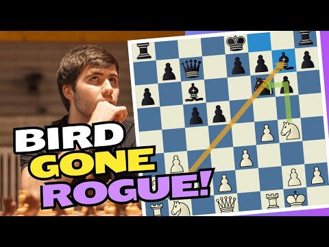 Видео: Bird Gone Rogue | Быстрые шахматы 2600 с дебютом Bird
