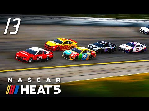 Видео: ОПРАВДАЕТСЯ ЛИ РИСК С РЕЗИНОЙ? - NASCAR Heat 5 #13