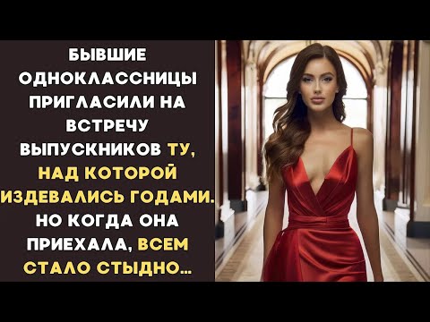 Видео: Школьные подруги пригласили на встречу ВЫПУСКНИКОВ ту, над кем ИЗДЕВАЛИСЬ годами  Но когда она в