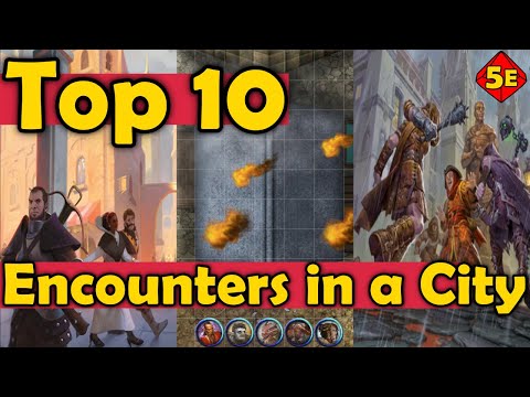 Видео: 10 лучших встреч, которые могут произойти в городе в DnD 5E