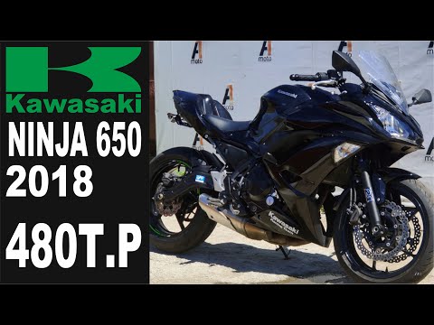 Видео: Kawasaki Ninja 650 2018г. осмотр продажа Владивосток