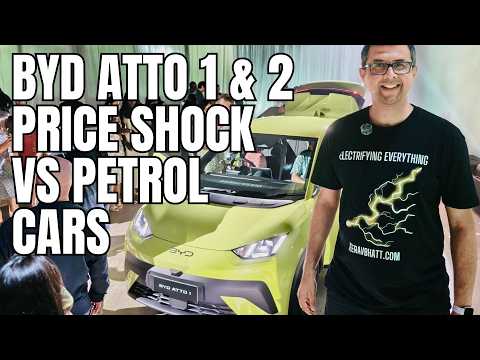 Видео: Самые дешёвые новые электромобили в Австралии? Обзор BYD ATTO 1 и 2 — эксклюзивное интервью с гла...