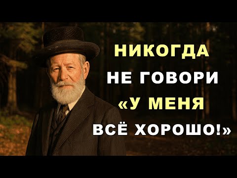 Видео: Не говорите “у меня всё хорошо” — именно это мешает вам быть счастливыми!
