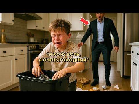 Видео: ВЕРНУВШИСЬ С КОМАНДИРОВКИ, МИЛЛИОНЕР ЗАМЕР, УВИДЕВ СЫНА, РОЮЩЕГОСЯ В МУСОРКЕ И ЕДЯ ОБЬЕДКИ