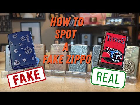 Видео: Как отличить поддельную зажигалку Zippo «Rippo»