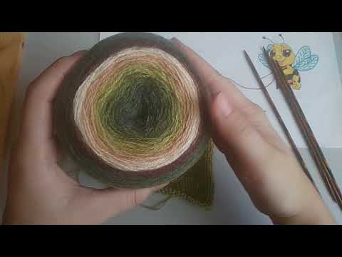Видео: Обзор пряжи Nako Angora Luks Color , отзыв , образец