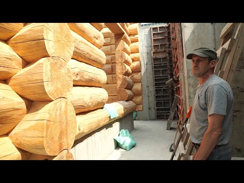 Видео: ИНТЕРЕСНАЯ ЗАДУМКА- СРУБ ИЗ КЕДРА В МОНОЛИТЕ ! РАССКАЗЫВАЕТ ТЕХНОЛОГ ДМИТРИЙ
