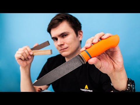 Видео: Какую сталь выбрать для ножа и как ее точить?