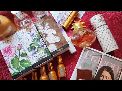 Видео: Новые запахи PARFUM из Грасса в моей коллекции от Фрагонар Fragonard/Первенец UN AIR от Molinard