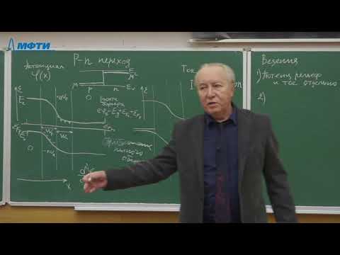 Видео: "Приборы полупроводниковой микро- и наноэлектроники", Вьюрков. В. В. 25.02.2021г.