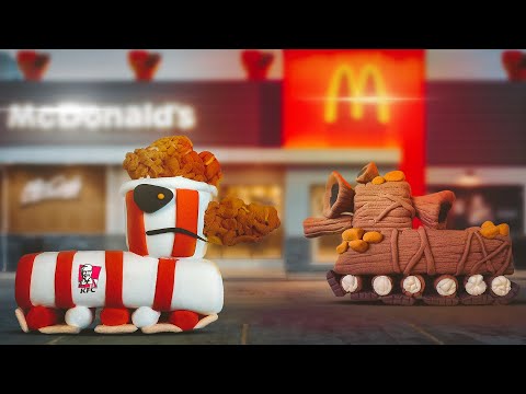 Видео: Сиреноголовый Ратте придумал KFC Ратте ✅ KFC сделали танк? ✅ Что задумали SCP ✅ ИСА слепил Ратте KFC