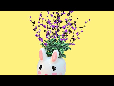 Видео: Миниатюрный Шалфей  из бисера Мастер-класс от Koshka2015 - beaded flowers,  цветы из  бисера, МК DIY