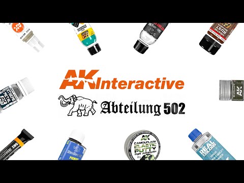 Видео: Обзор новинок AK INTERACTIVE и ABTEILUNG 502