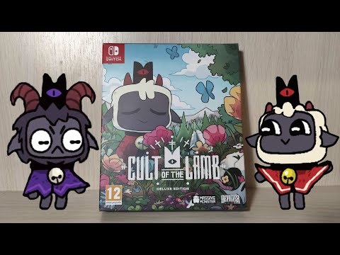 Видео: Cult Of The Lamb Deluxe Edition на Nintendo Switch / РАСПАКОВКА.