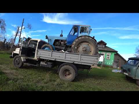 Видео: поехали за трактором МТЗ 50\/let's go for the MTZ 50 tractor