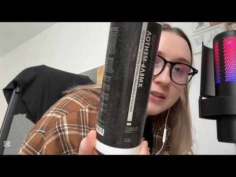 Видео: АСМР ASMR пустые баночки / болталка