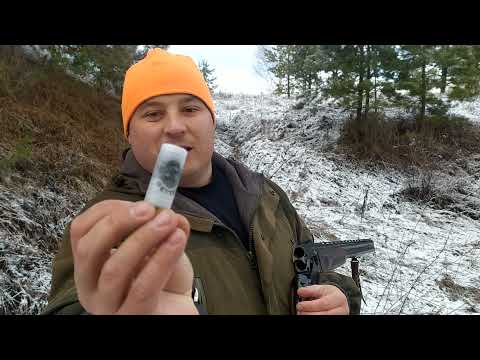 Видео: МР-27ЕМ отстрел картечи 8.5 главпатрон SilverShot36г.и 8.5 фетер 32г.на 50м