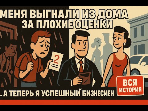 Видео: Как меня выгнали из дома за плохие оценки — а теперь я успешный бизнесмен.